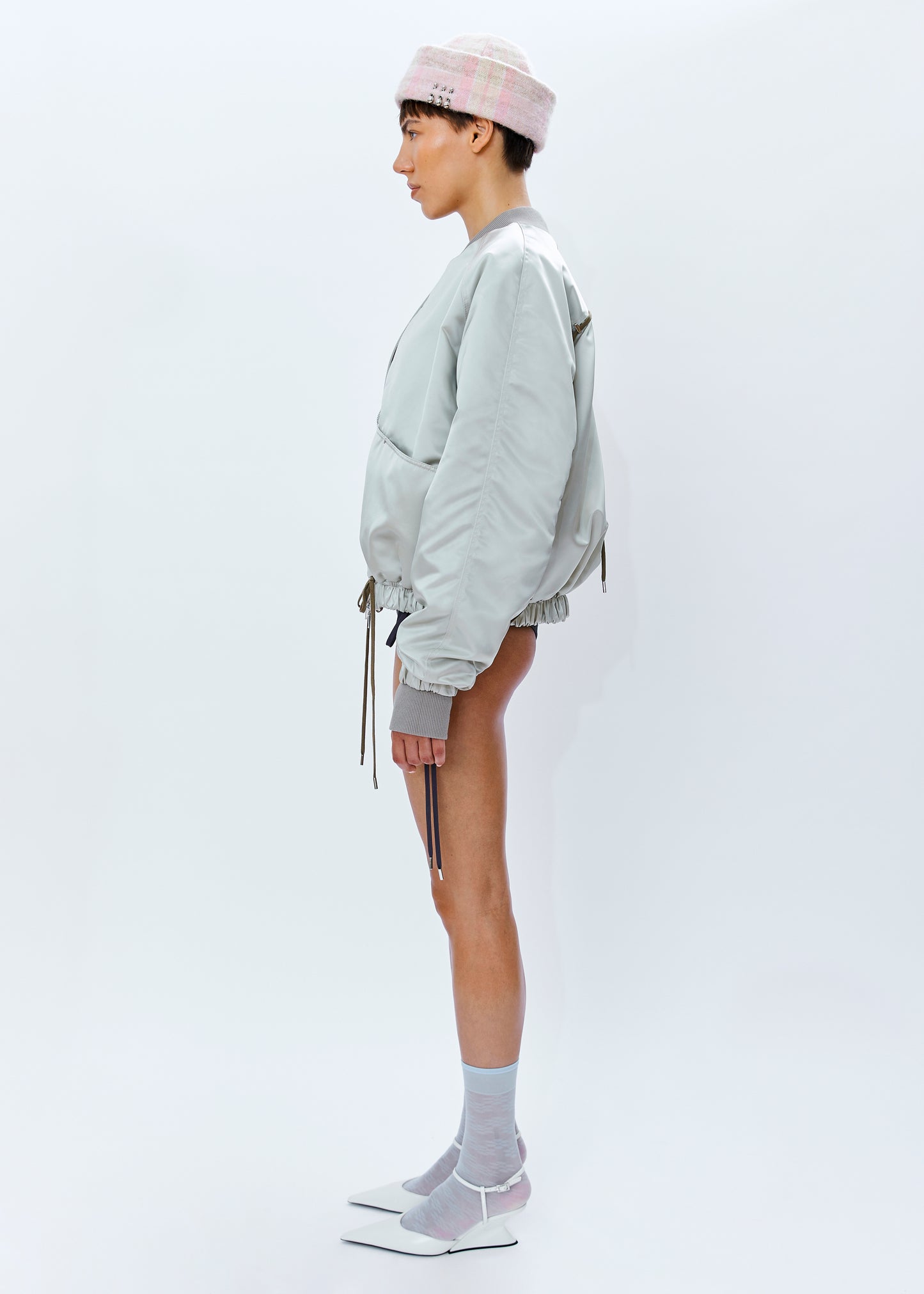 STAPLED BOMBER JACKET