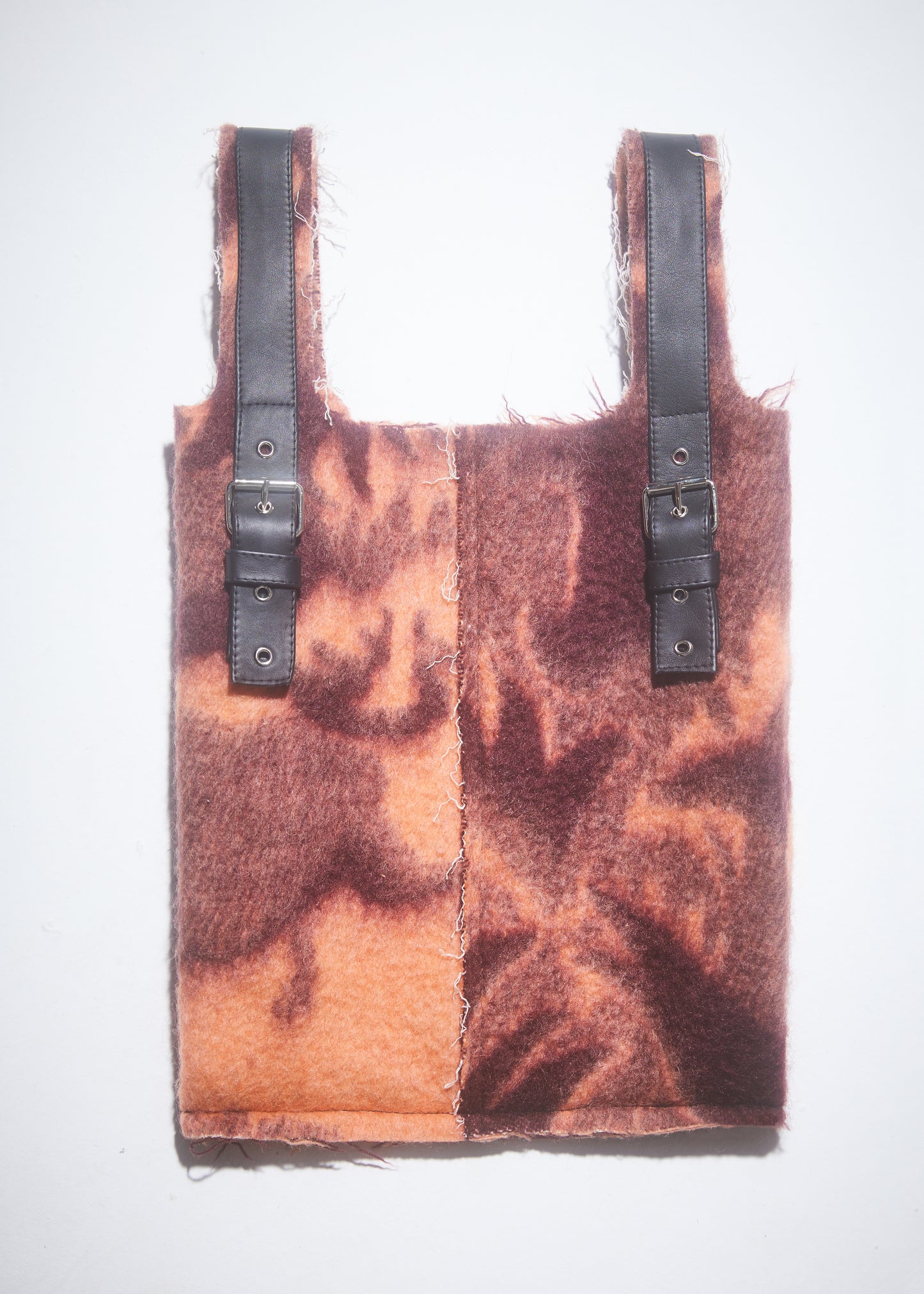 BROWN BLANKET SHOPPER BAG
