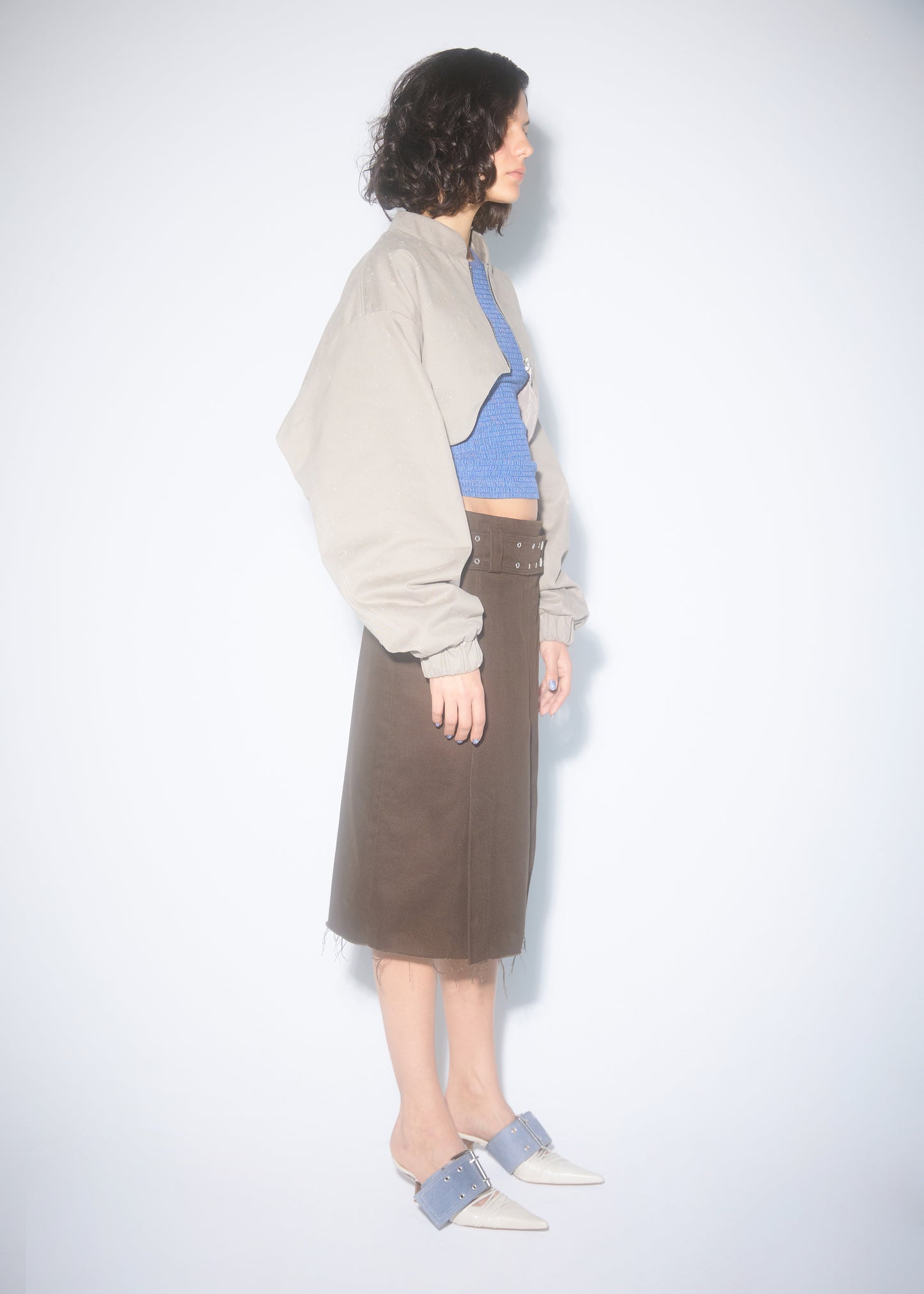 EYELET SKIRT
