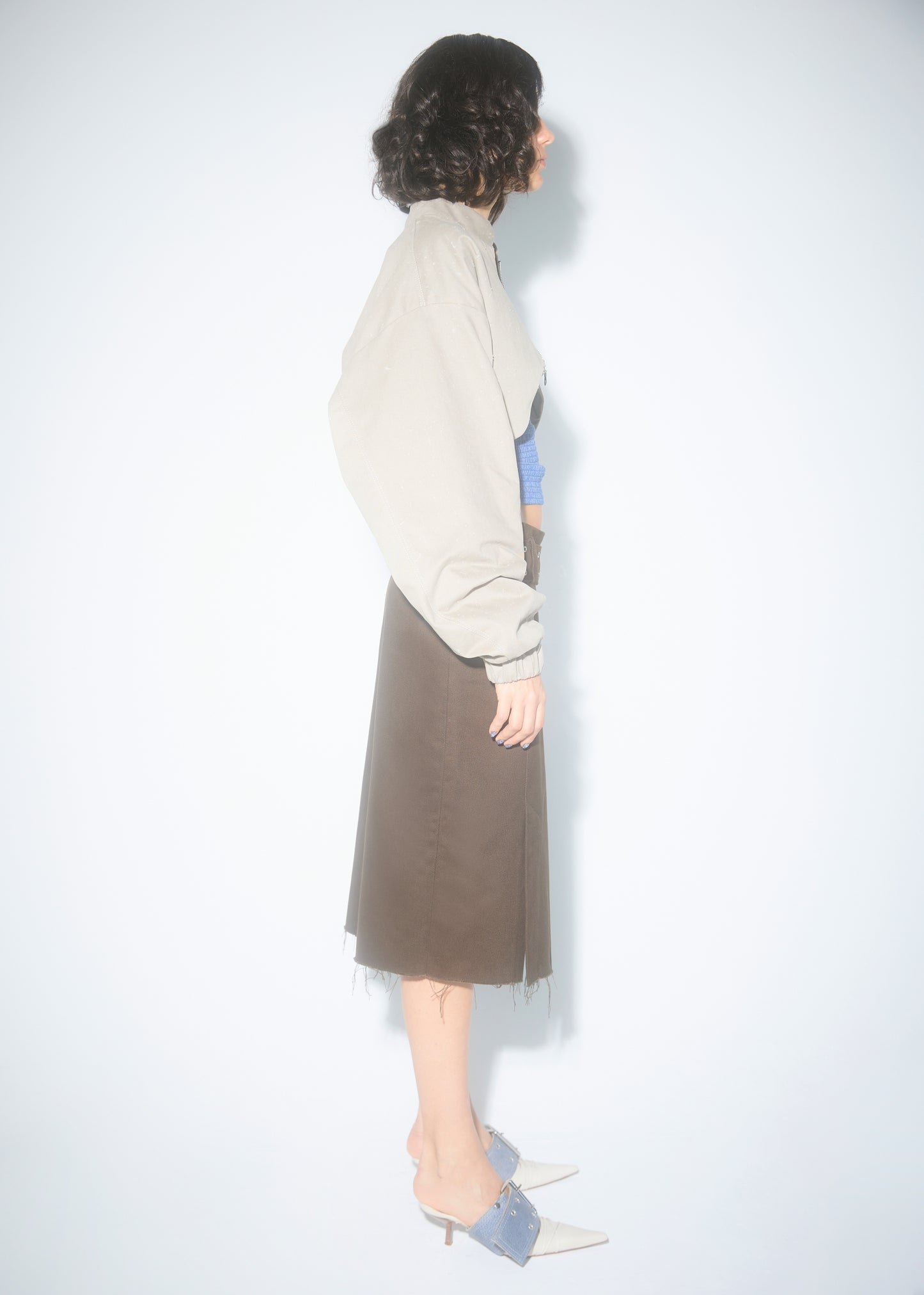 EYELET SKIRT