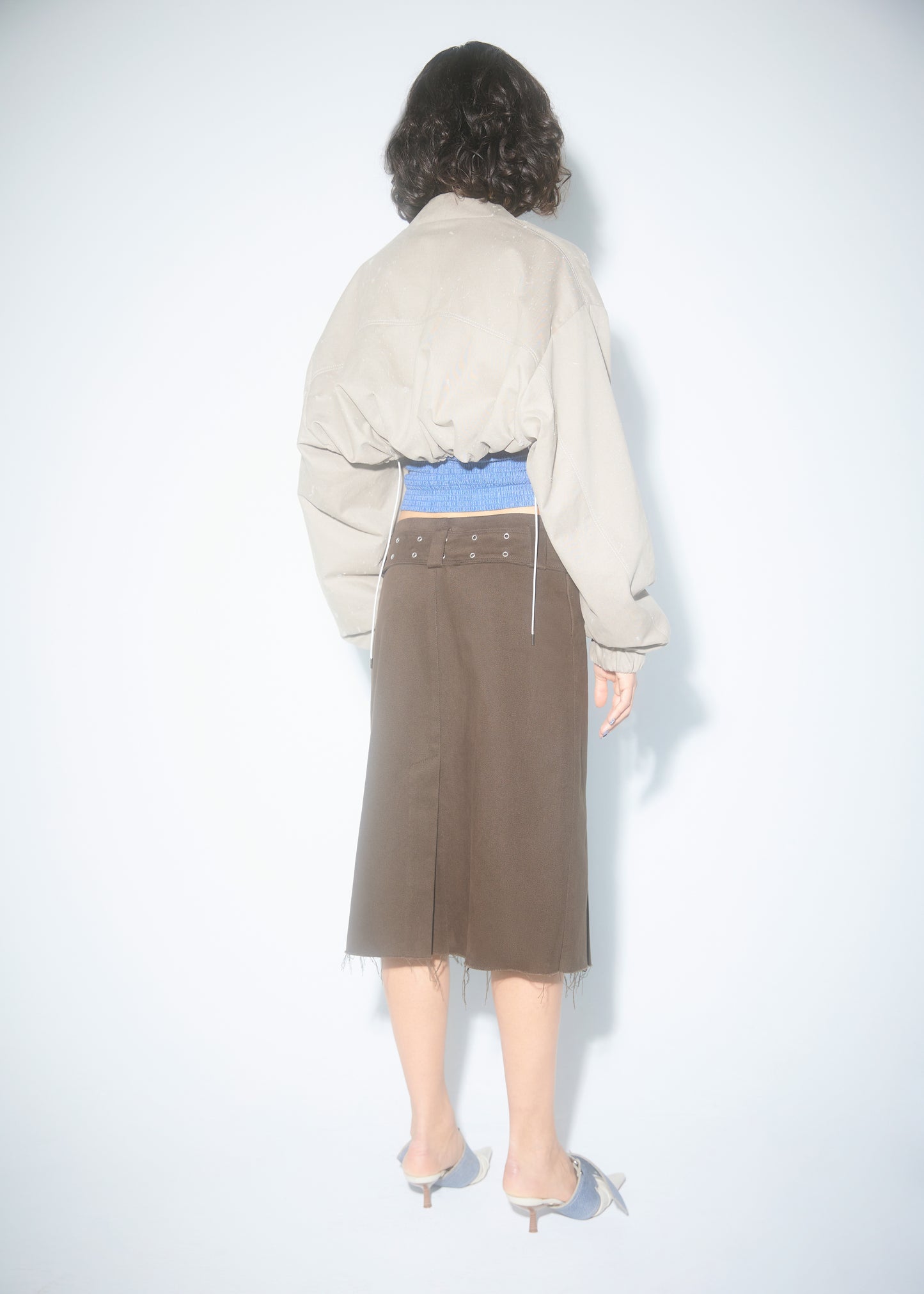 EYELET SKIRT