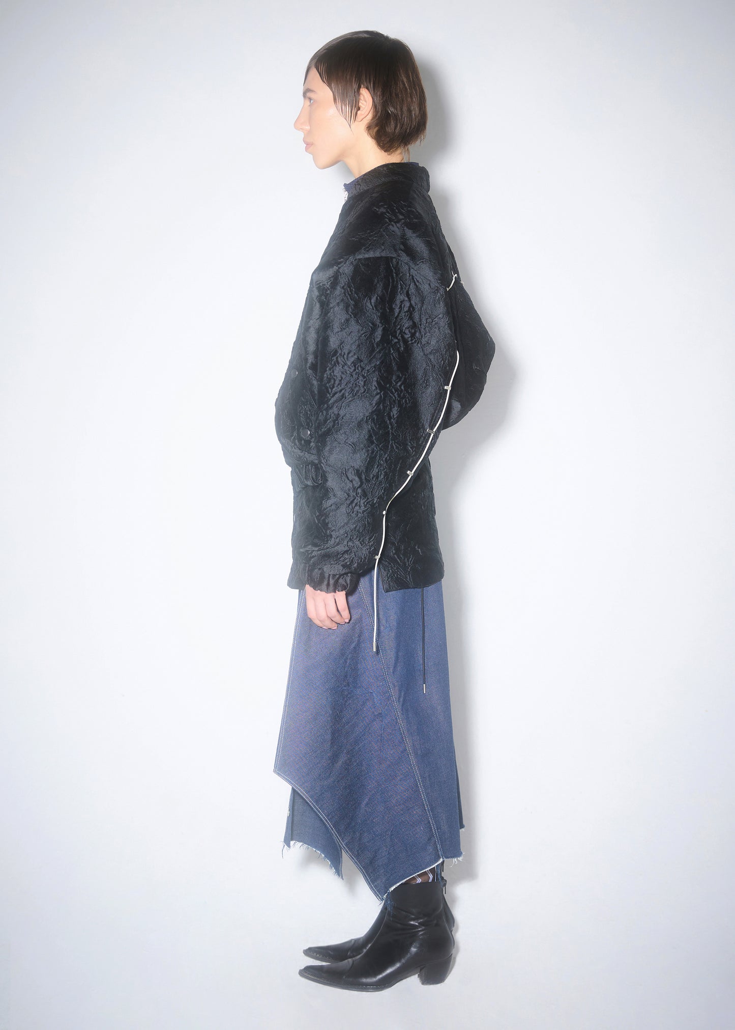 STAPLED BOMBER JACKET