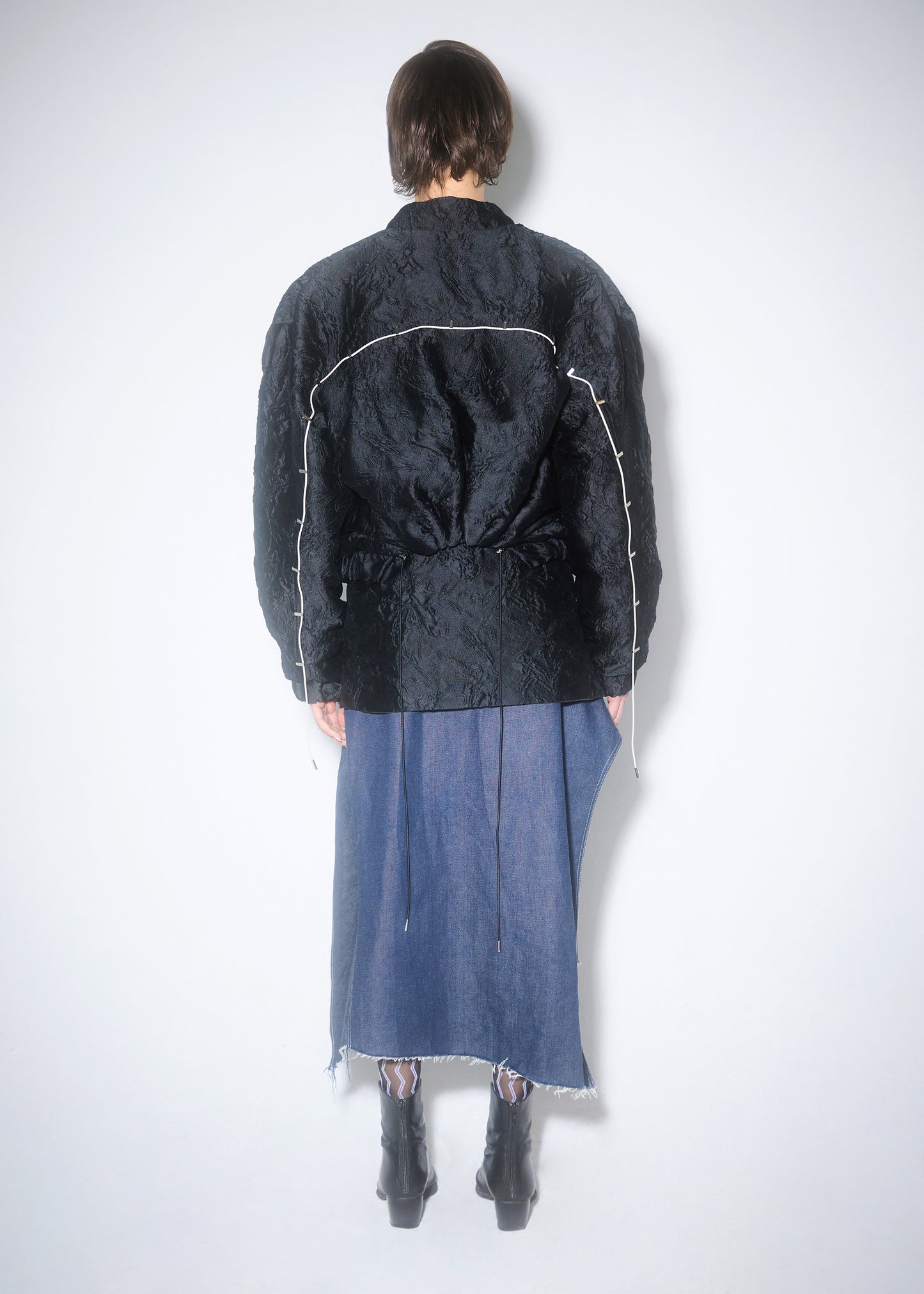 STAPLED BOMBER JACKET