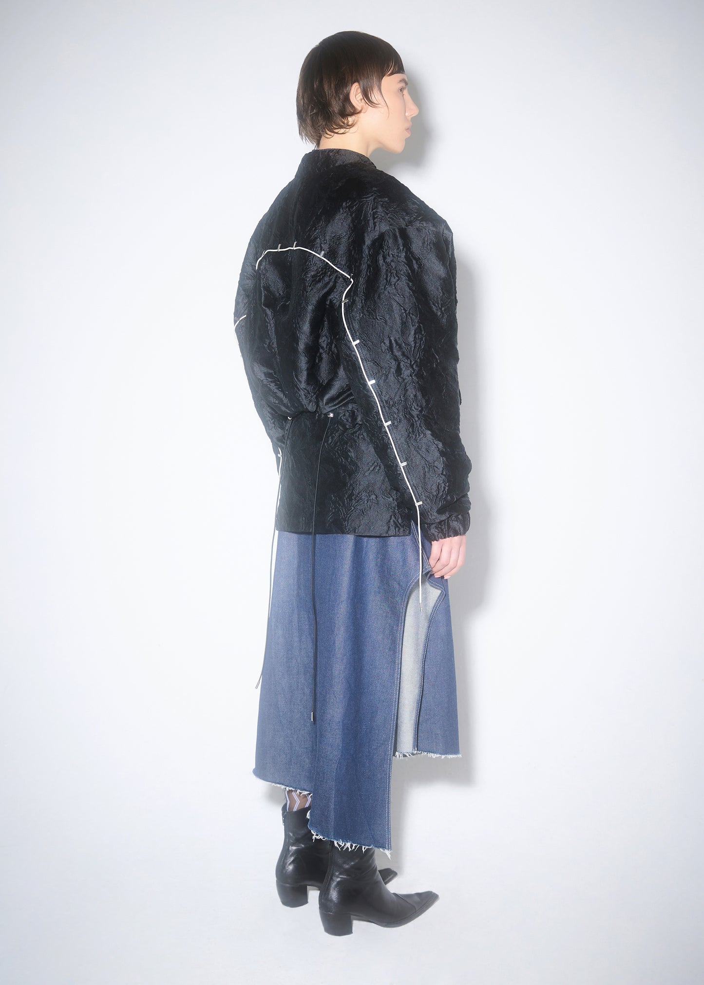 STAPLED BOMBER JACKET