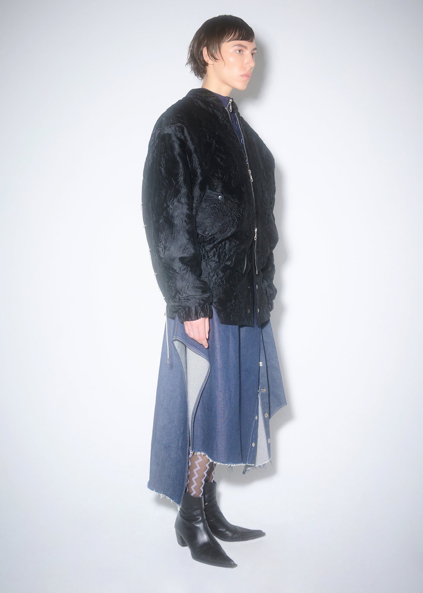 STAPLED BOMBER JACKET