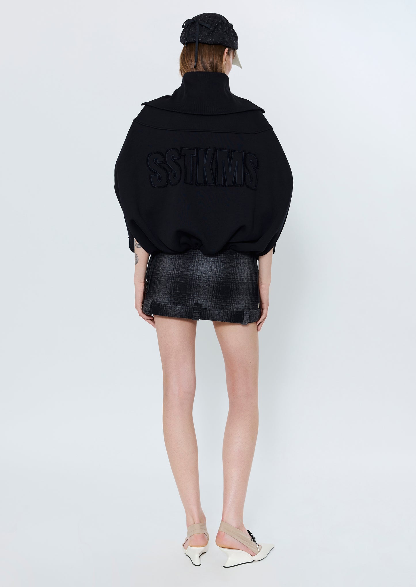 Zip up poncho