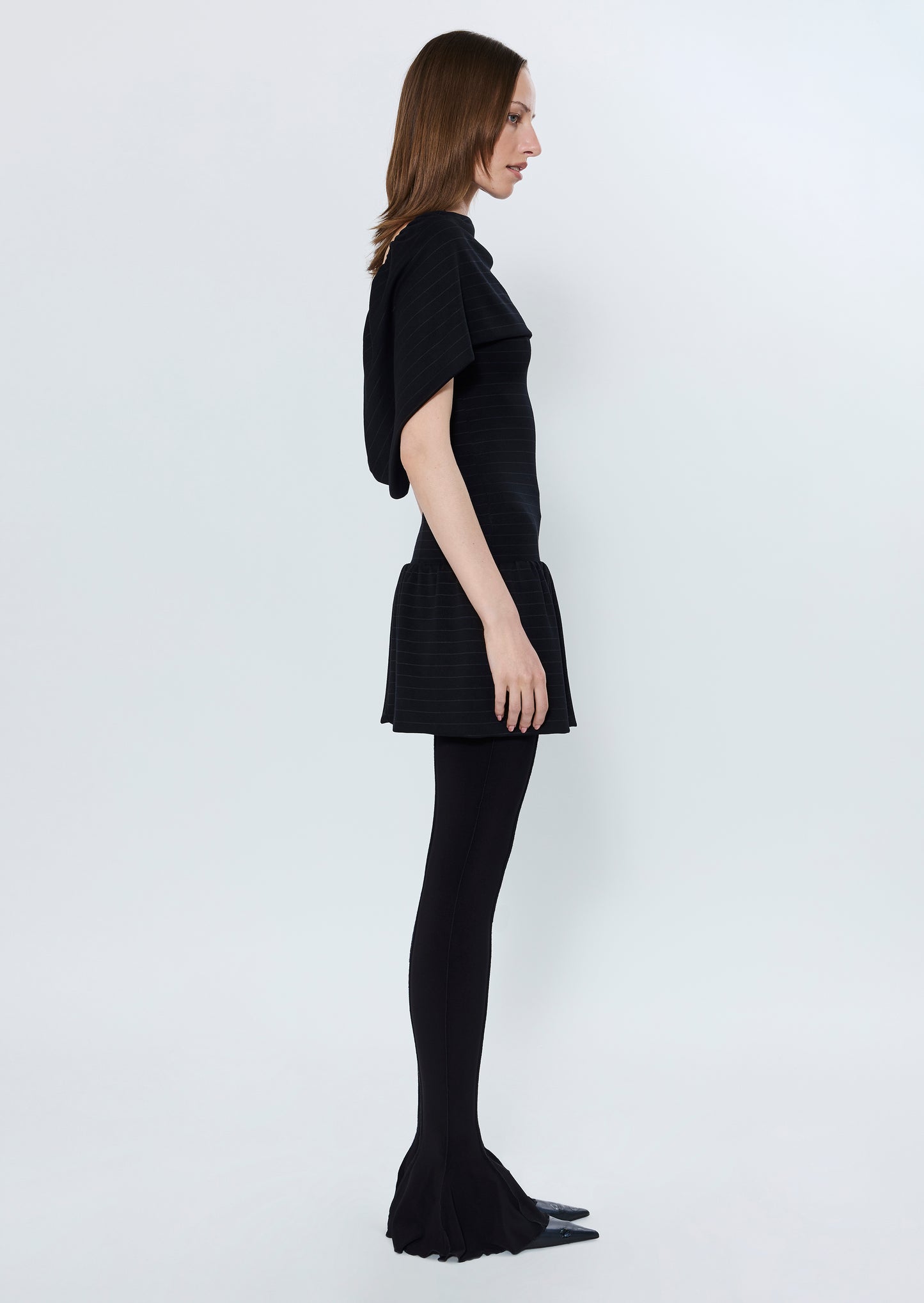 LILY OF THE VALLEY DRESS IN BLACK