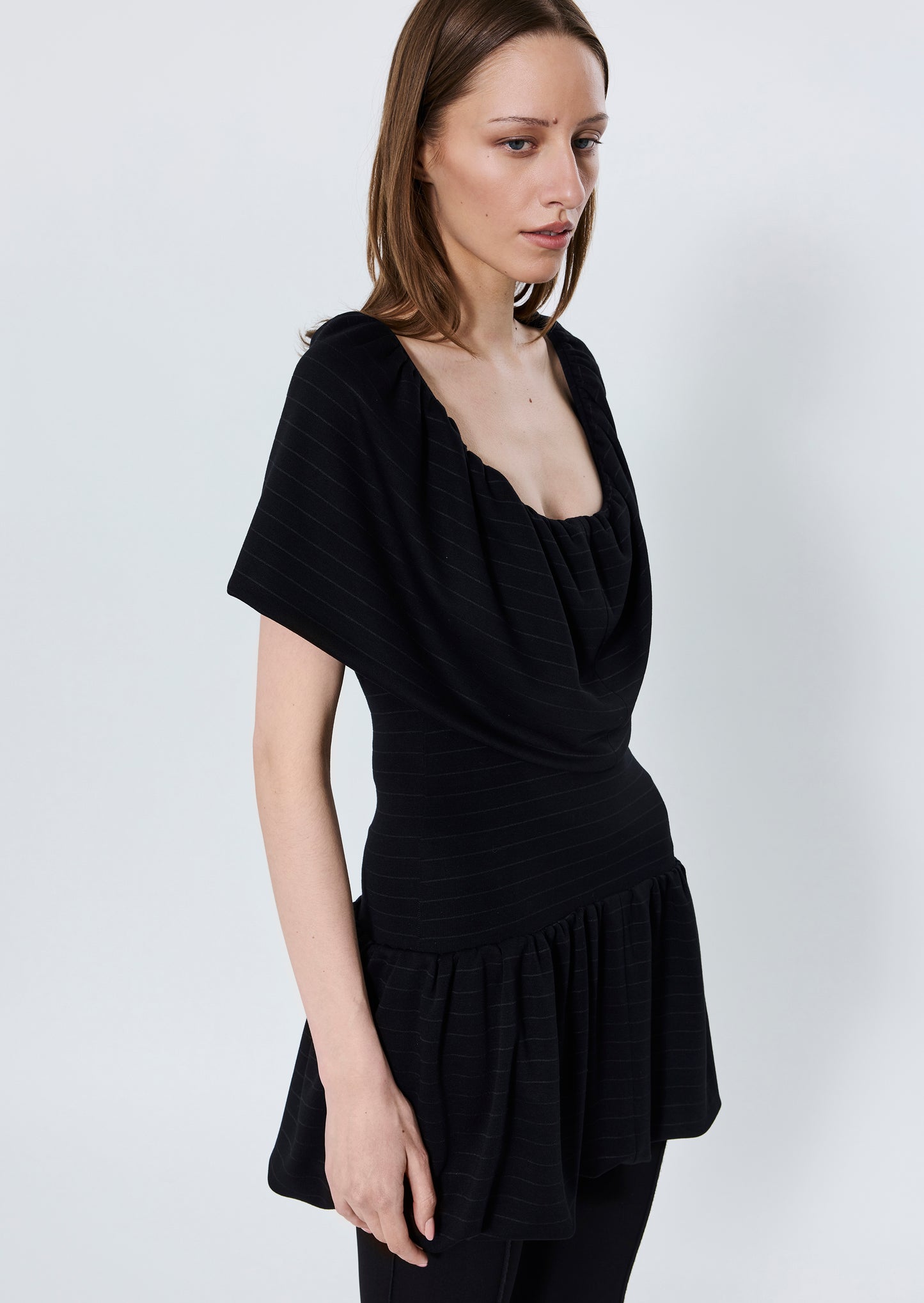 LILY OF THE VALLEY DRESS IN BLACK