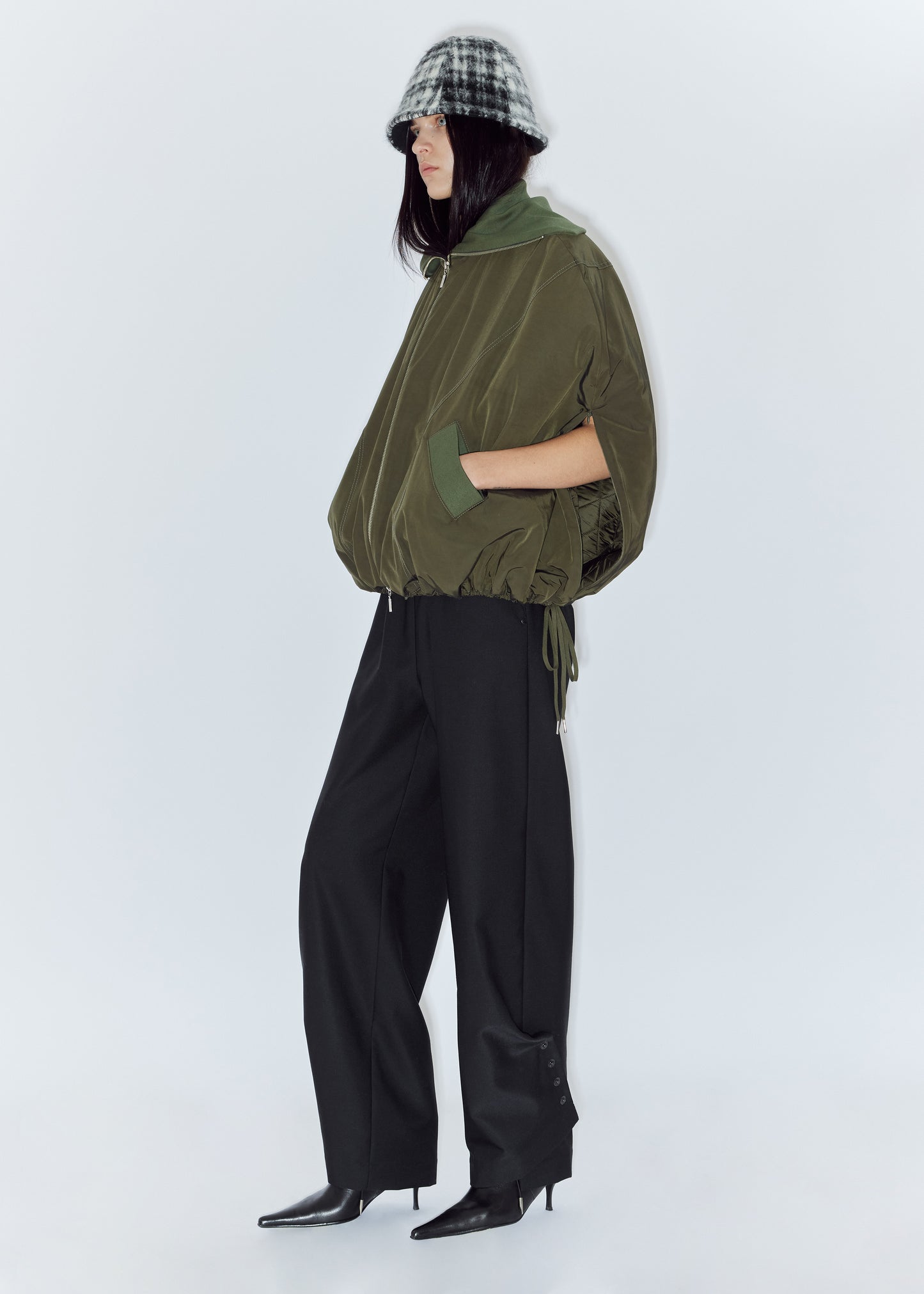 MOSS PONCHO