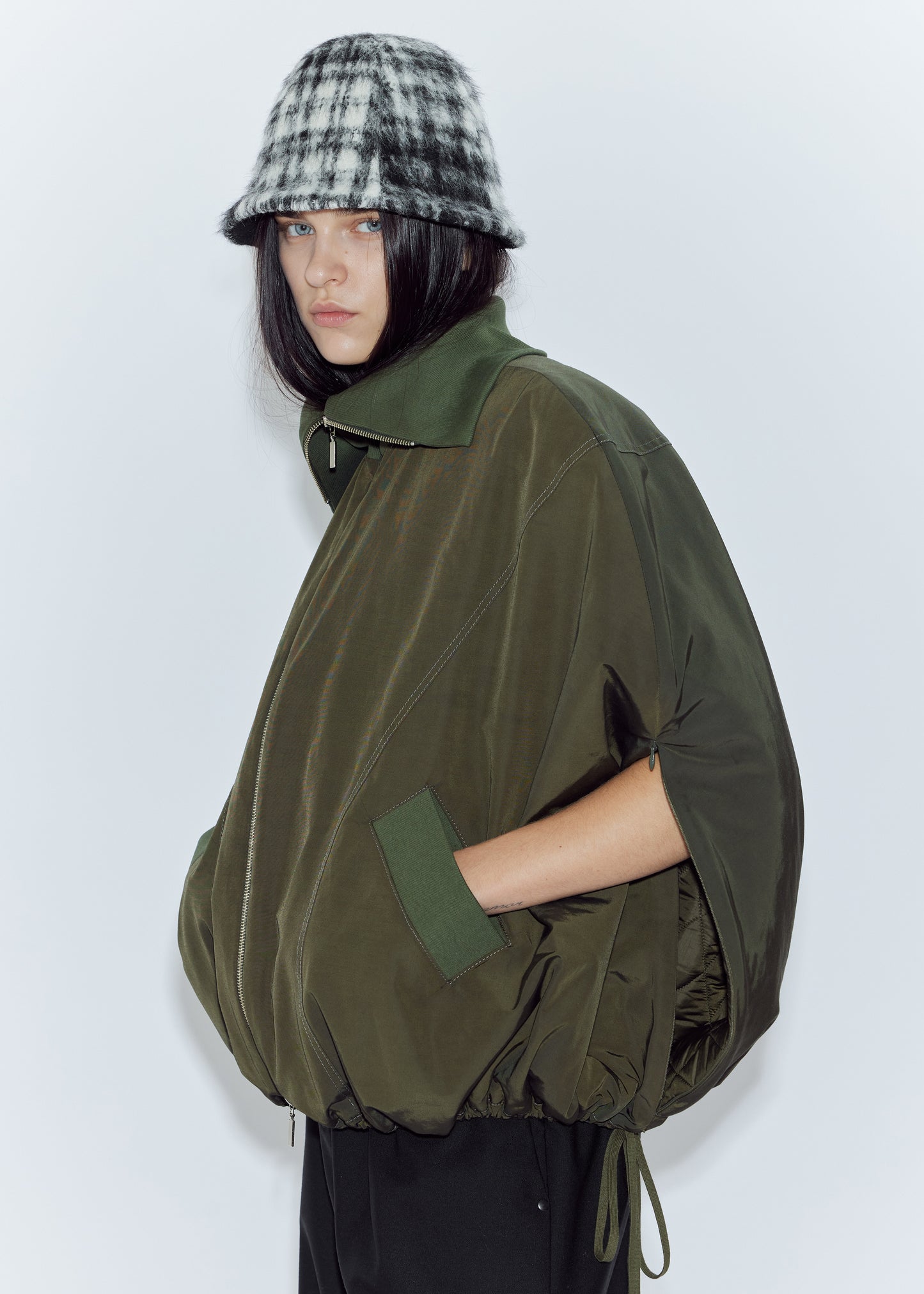 MOSS PONCHO