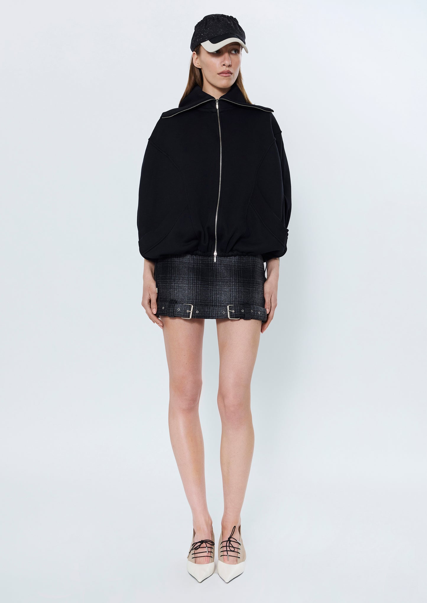 Zip up poncho